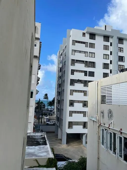 Fresh Tropical Colonial Style Walk-Up- Rooftop Terrace- Beach View San Juan