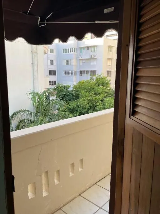 Apartamento Fresh Tropical Colonial Style Walk-Up- Rooftop Terrace- Beach View San Juan Puerto Rico